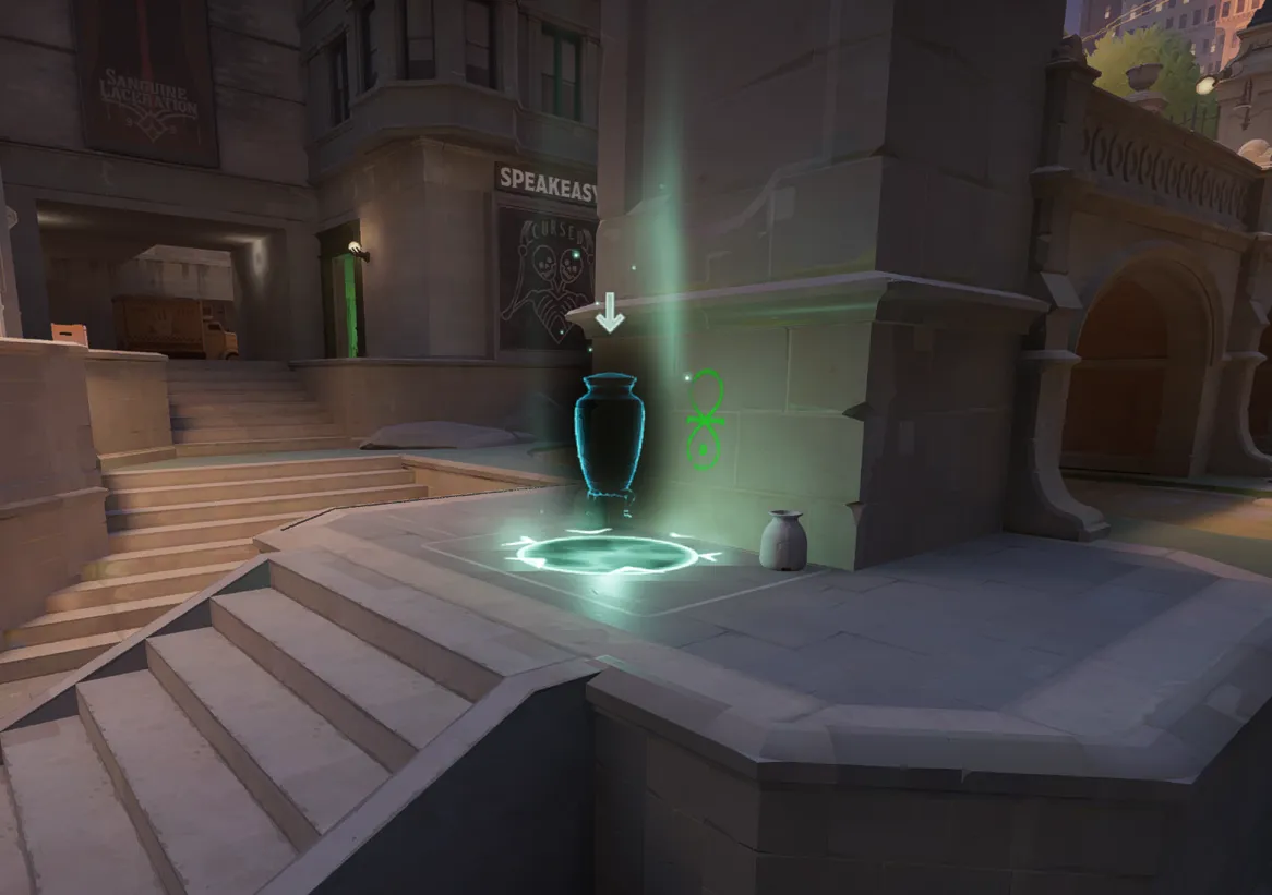 The Spirit Urn delivery point
